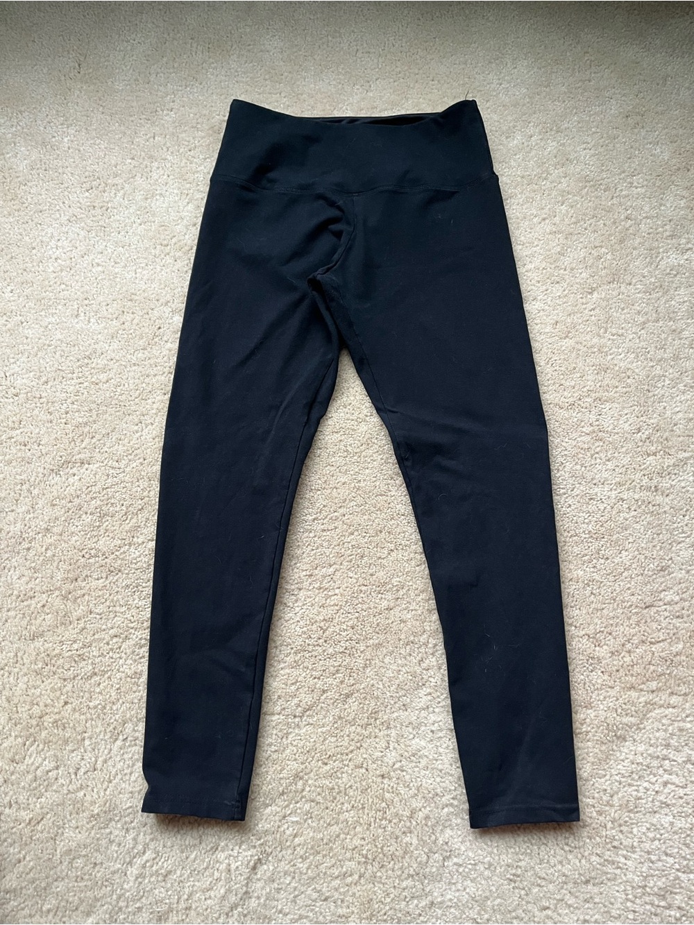 Suavé Suave Black Revolutionary Tummy Control Ankle Leggings - Sz S - VGUC